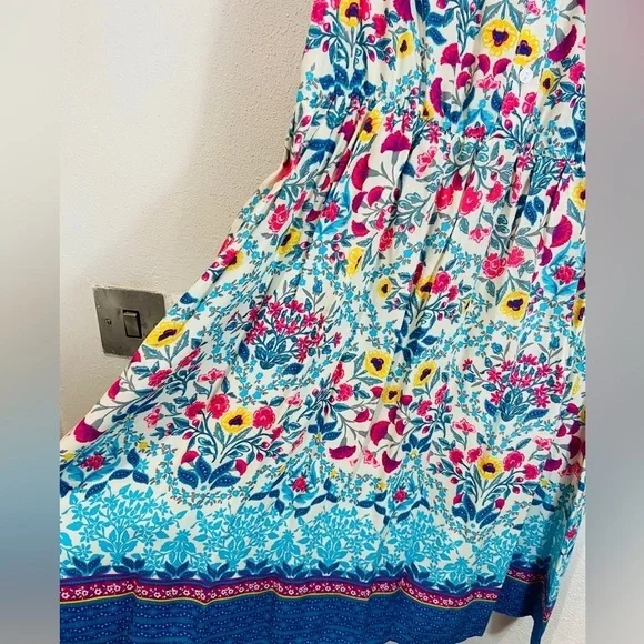 Pattern mixed print summer dress George size 14 new colourful holiday - Picture 5 of 8